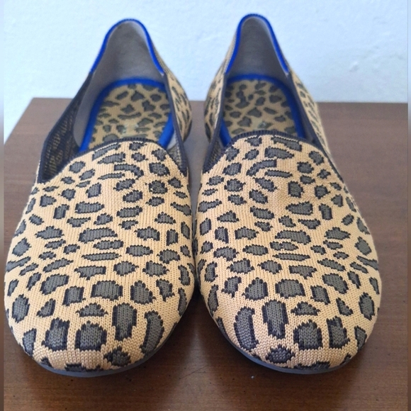 ROTHY'S The Loafer Slip-On Cheetah Animal Print Spotted Leopard Retired  10.5 - Picture 4 of 9